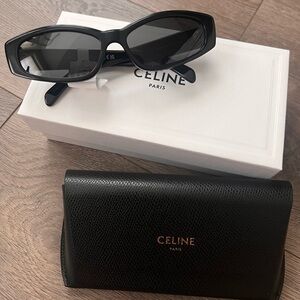 CELINE Acetate Cat Eye Sunglasses CL402521
